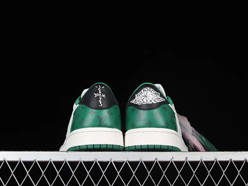 All categories Air Jordan Jordan series basketball shoes Air Jordan 1 Low Donkey brand x Travis Scott x Air Jordan 1 AJ1 Joe 1 lightning overhead low-top basketball shoes DM7866-553